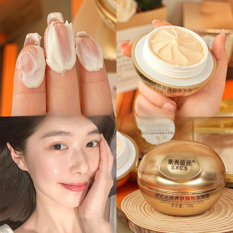 Luxury Skincare Cream - Reishi Paddenstoel Cordyceps Luxe Gezichtscrème Verhelderende